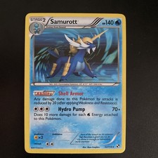 Samurott Holo Rare Black & White 32/114 Holo NM