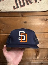 VTG Youth San Diego Padres MLB Official Licensed Mesh Trucker SnapBack Hat