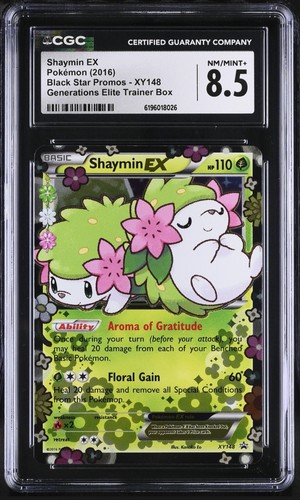 Shaymin-EX graded CGC 8.5 for sale on eBay