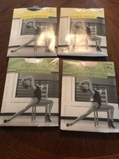 Set of 4 New Capezio Womens Footed Matte Semi Opaque Tights