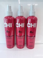 CHI Hair Volume Booster Spray- Liquid Bodifying Glaze - 8 oz - 3pc Bundle