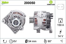 Lichtmaschine Generator Lima VALEO CORE-FLEX 200050 14V f�r BMW X3 E83 3er E46