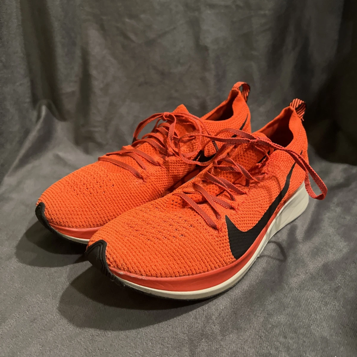 Nike Zoom Fly Flyknit Black Bright Crimson for Sale | Authenticity