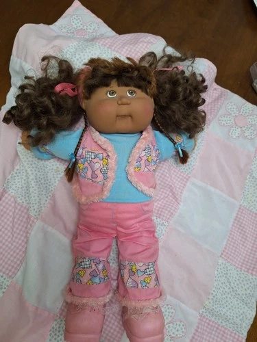 Vtg. Play Along CPK~PA-3~2004~17"Tall~Brown Cornsilk Hair/Brown Eyes~ #1890