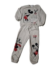 Disney Junior Mickey Mouse Graphic 2 Piece Sweat Pants And Sweater Size 6