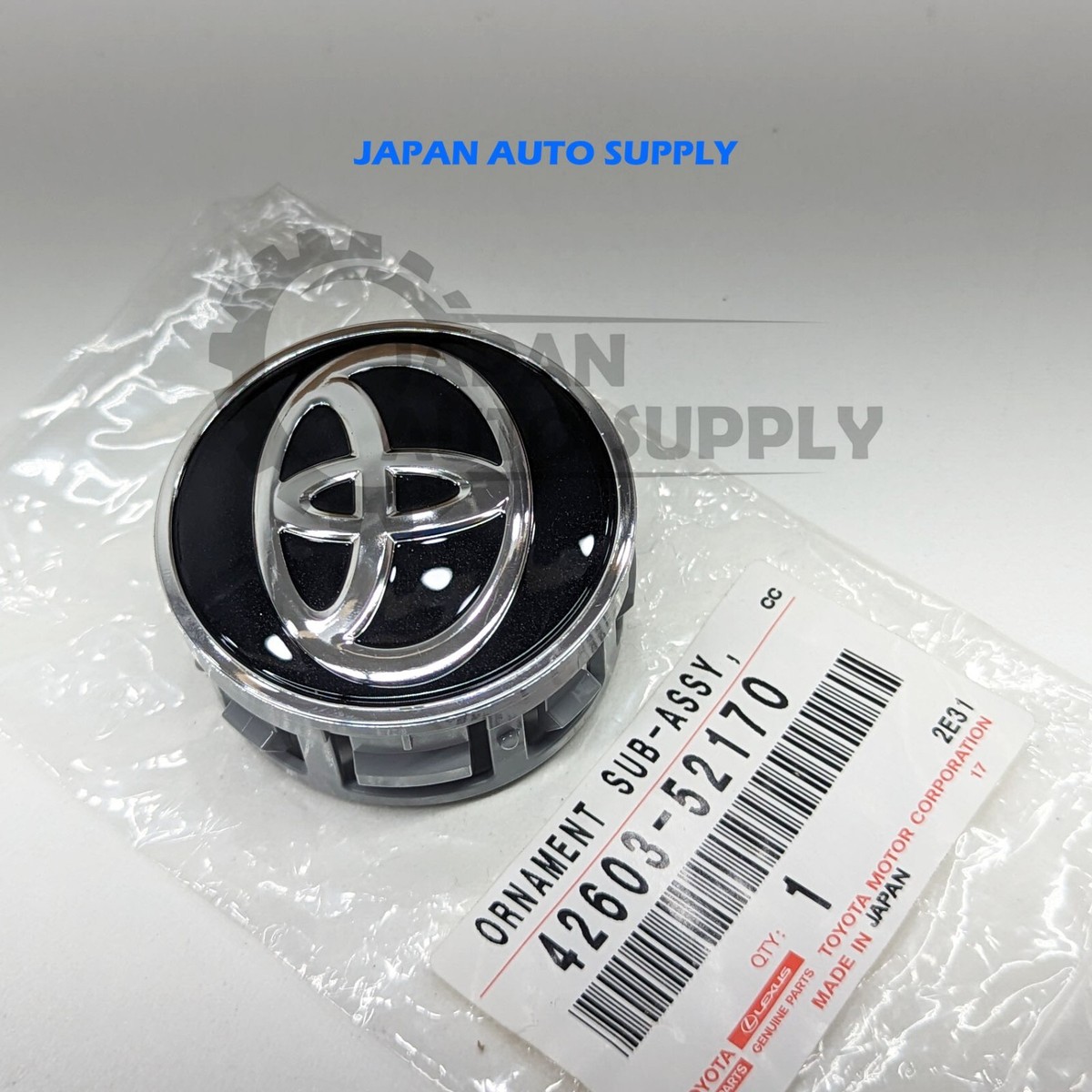 OEM NEW GENUINE TOYOTA 16-22 PRIUS| 17-23 COROLLA CENTER WHEEL CAP