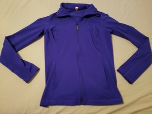 Womens Under Armour Jacket M Medium Purple Athletic Gym Workout