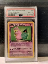 2000 Pokemon Rocket Dark Slowbro 1st Edition #29 PSA 8