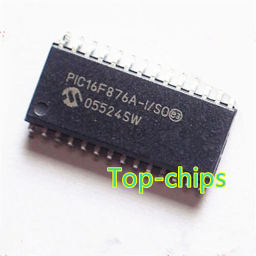 10PCS PIC16F876A-I/SO PIC16F876A SOP-28  new - Picture 1 of 1