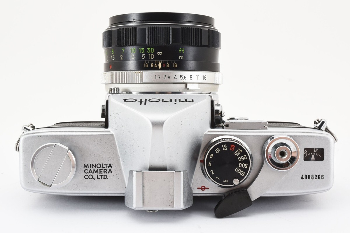 EXC+5 in Case 》 Minolta SR-1s SLR MC Rokkor PF 55mm f1.7