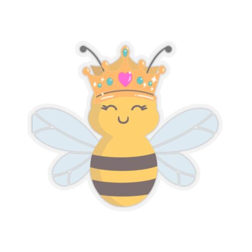 Buzzy Bee Queen Bee Sticker 2" - Picture 1 of 7