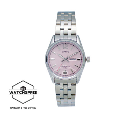 Casio Ladies' Analog Stainless Steel Band Watch LTP1335D-5A LTP-1335D-5A