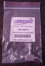 New Speedway Motors -3 AN AN3 Stainless Steel Bulkhead Tee Fitting