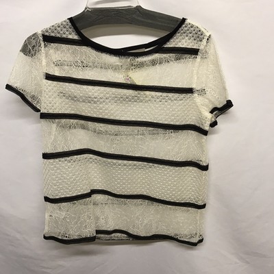 loft white lace top