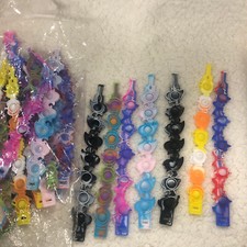 24 Pop it Fidget Bracelet for kid/adults Halloween shapes tie dye party favors