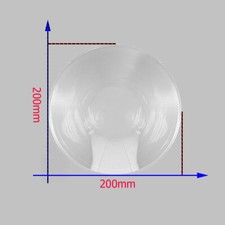 200mm Diameter Optical PMMA Solar Plastic Fresnel Lens Concentrator Magnifier