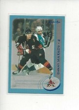 2002-03 Topps O-Pee-Chee Danny Markov Blue /500 Phoenix Coyotes Rare C113