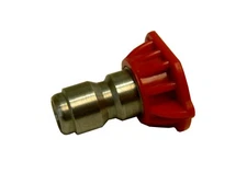 General Pump 0 Degree #4.5 Orifice Red Pressure Washer Quick Connect QC Nozzle