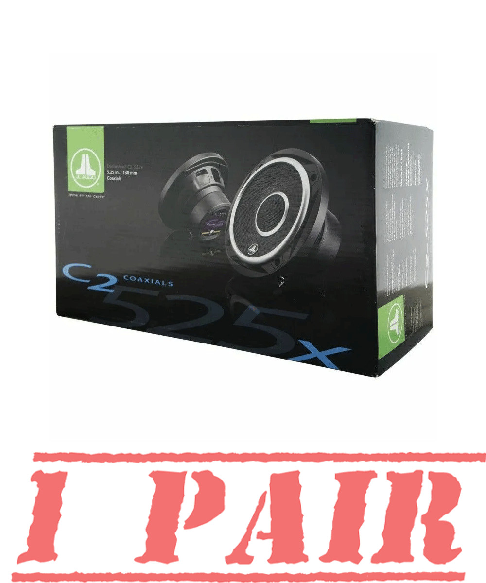 Пара 2-полосных коаксиальных динамиков Jl Audio C2-525x 5 14 с твитерами Silk Dome 37190₽