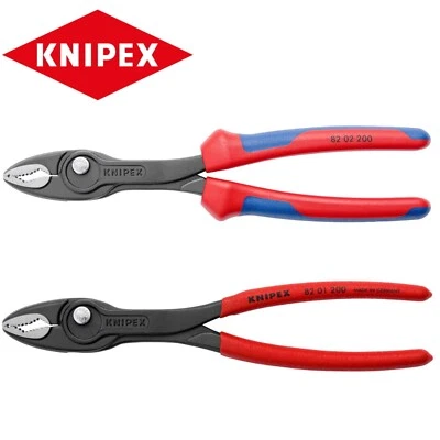 KNIPEX Twin Grip Pliers Front And Side Gripping Slip Joint 150mm 200mm 250mm