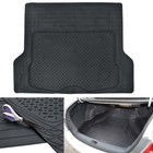 OMAC Semi-Custom Floor Mats & Cargo Liner For Dodge Grand Caravan – 5-Piece Black Set, Rubber/TPE 3 thumbnail image