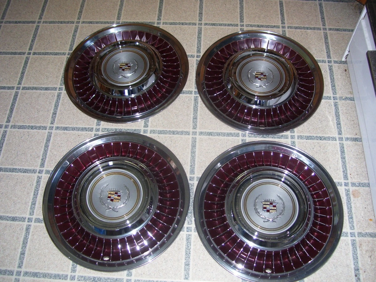 15 inch cadillac hubcaps deals