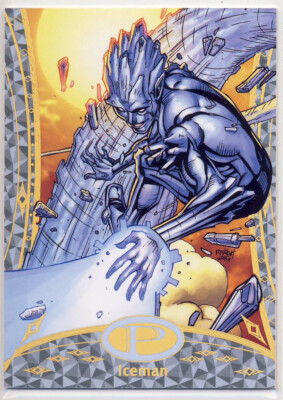 2014 Marvel Premier Gold Parallel 19 Iceman 14/25