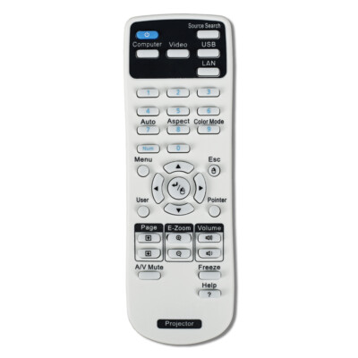 Projector Remote Control For Epson PowerLite Home Cinema 640 1040 1060 2000 2030
