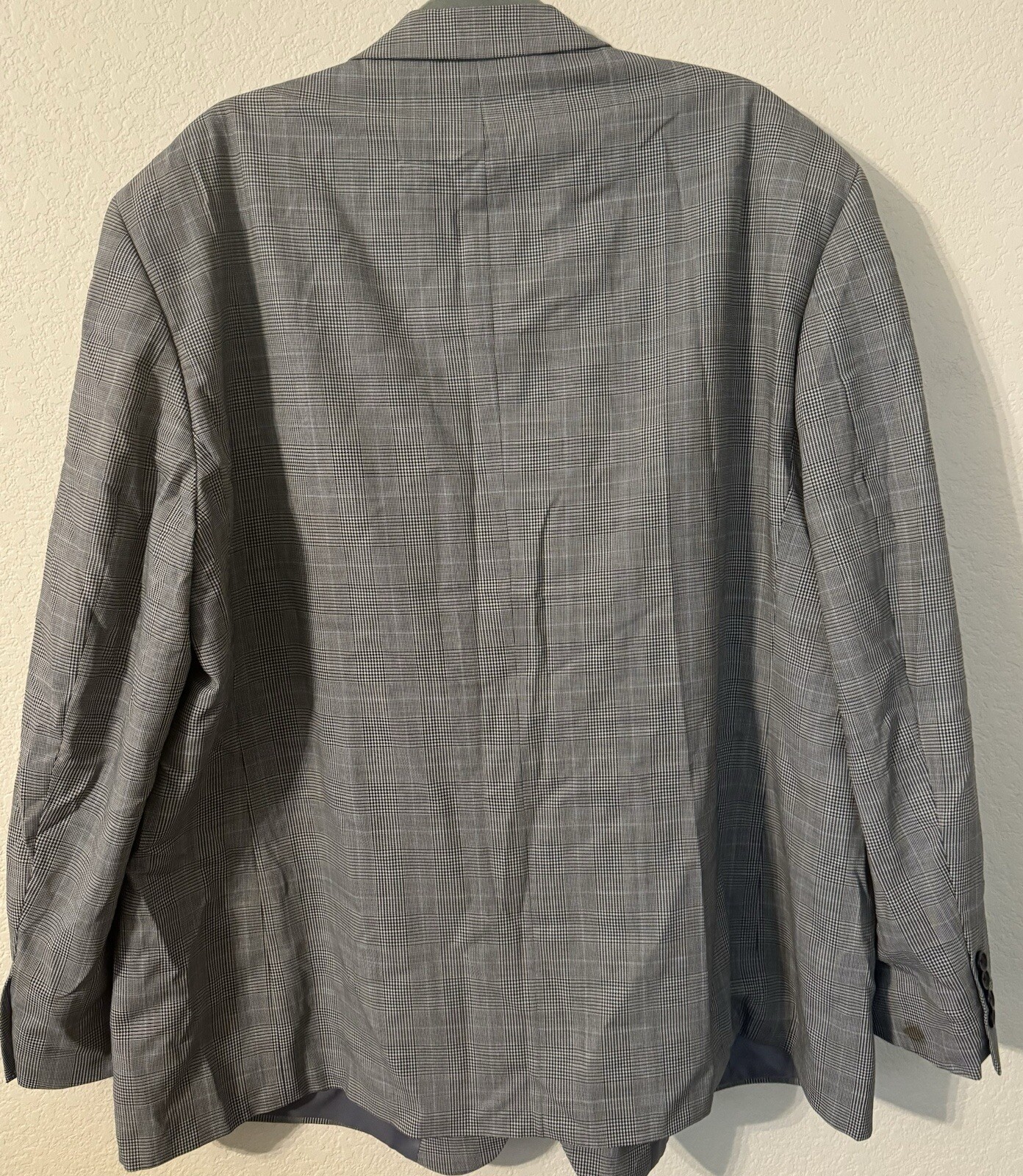 Nautica Light Gray Two-Button Lightly Structured … - image 6