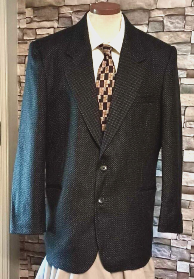 Gianpaolo Two Button gray single breasted  wool  … - image 1
