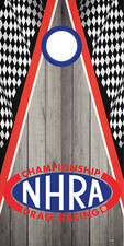 Corn Hole Board Wrap - NHRA Set Cornhole