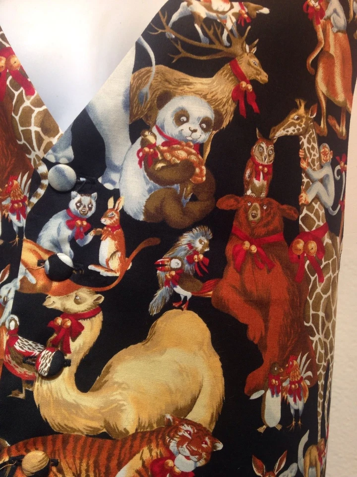 Large Christmas Vest Lion Tiger Bear Panda Monkey Giraffe Penguin Camel Kangaroo - Image 2 of 3