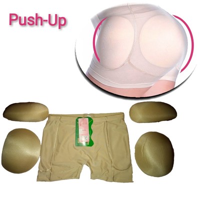 Po Gepolsterte Seitentasche Hüfte Unterhosen Unterwäsche Push Up Gr XXXXL M
