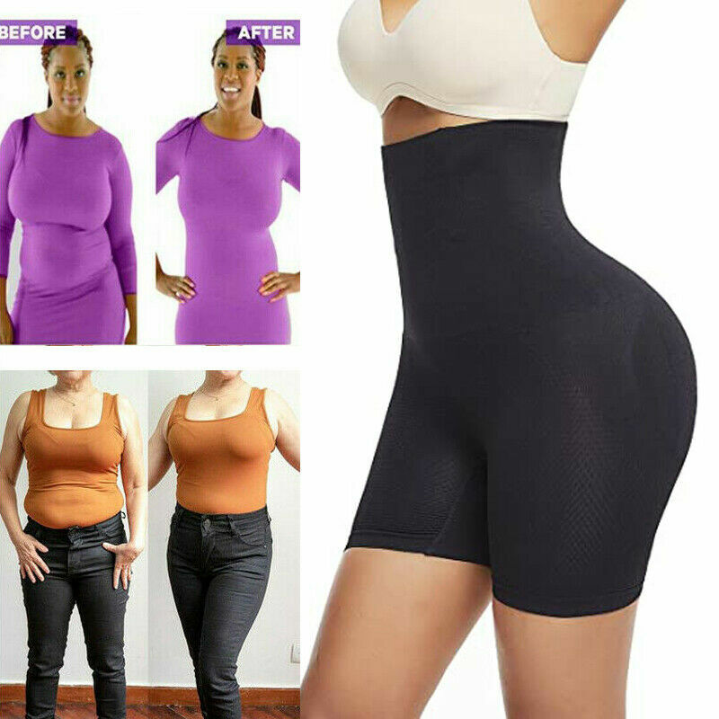 Women's Shapewear Shorts Panties Tummy Control Plus Size Thigh Slimmer  HighWaist | eBay