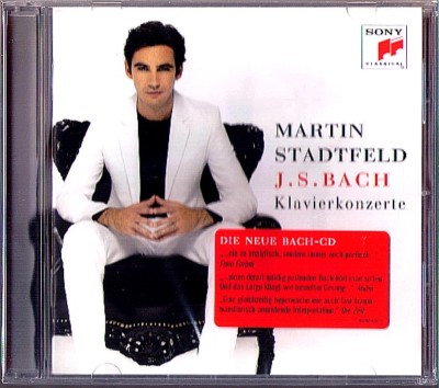 Martin STADTFELD BACH Piano Concerto No.3 4 7 Acht kleine Präludien und Fugen CD