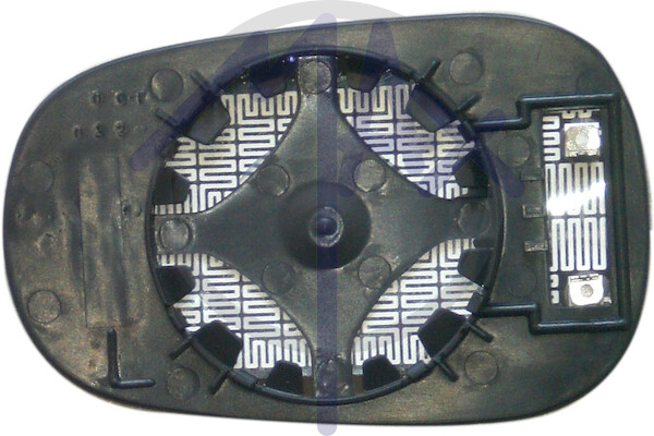 VETRO ESPEJO RETROVISOR RENAULT MEGANE SCENIC DEL 1996 AL 2003 DX TERM CO PLACA