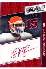 loucheiz purifoy rc rookie draft auto florida gators uf college red ink sp #/25