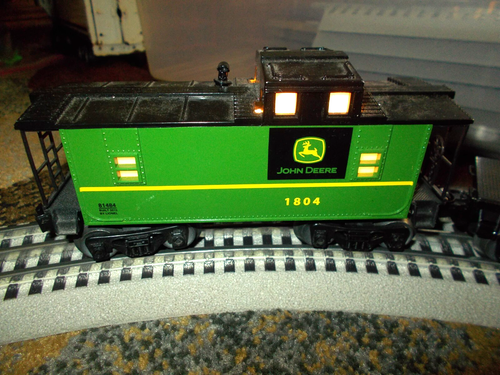 JOHN DEERE Ready-To-Run Remote Train Set by LIONEL 40" x 130" Fastrack WORKING - Picture 13 of 20