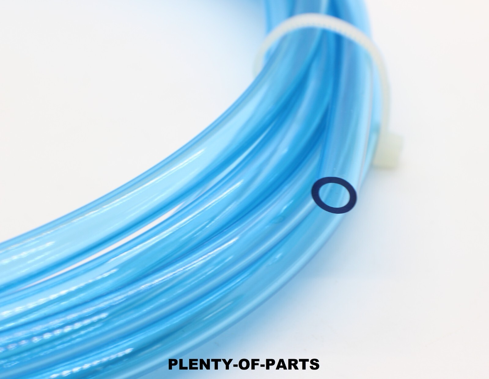 SMC PU TU Polyurethane Tubing 4mm OD x 2.5mm ID Blue Air or Water Hose 10ft.