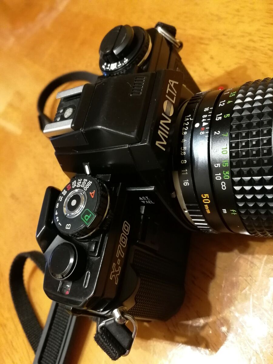 MINOLTA X-700 WITH MC ROKKOR-PG 50mm F1.4 BODY SER-N:2574226 MINOLTA X-700 WITH MC ROKKOR-PG 50mm F1.4 BODY SER-N:2574226