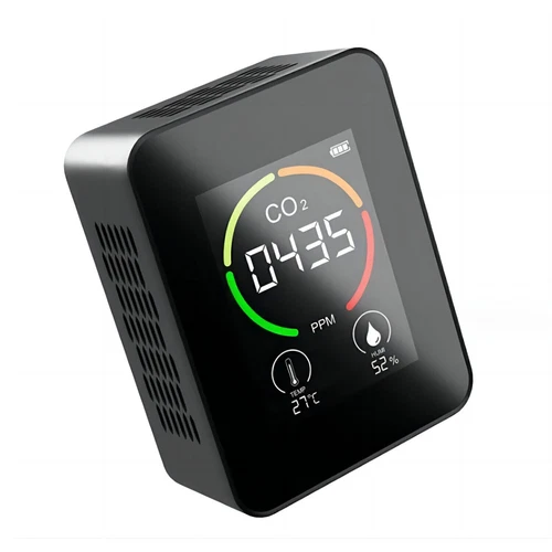 CO2 Melder Messgerät Luftqualitätsprüfer Kohlenstoffdioxid Sensor Messung PPM - Bild 9 von 13