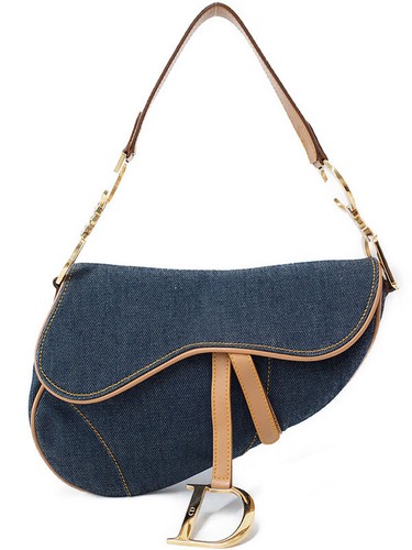 Christian Dior Denim Saddle Semi 