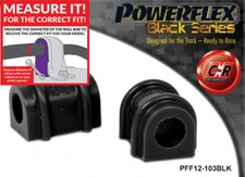 Powerflex Black Überrollbügel Buchsen 20mm für Citroen Ax Mk1 & 2 (86-98)