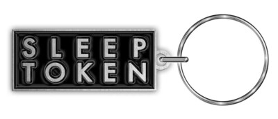 SLEEP TOKEN SCHLÜSSELANHÄNGER # 1 EVEN IN ARCADIA LOGO KEYRING KEYCHAIN 4,5x2cm