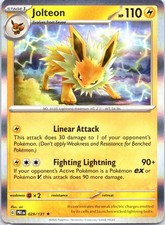 Jolteon 029/131 Sv: Prismatic Evolutions Holo NM