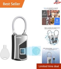 Durable Biometric Lock with Key Backup Waterproofing - Security for All Needs