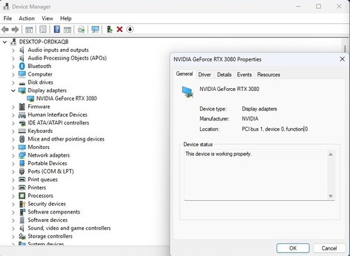 DELL NVIDIA GeForce RTX 3080 GPU (PART ONLY, NON-FUNCTIONAL GPU) - Afbeelding 11 van 12