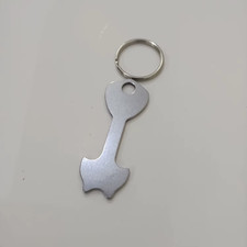 1/2Pcs Metal Shopping Cart Tokens Trolley Token Key Ring Decorative Keychain Mul