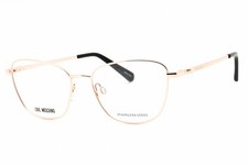 MOSCHINO LOVE MOL552-DDB-52 Eyeglasses Frame Size 52mm 16mm 140mm GOLD Women 71