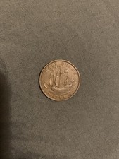 Half Penny Coin 1944 United Kingdom King George VI